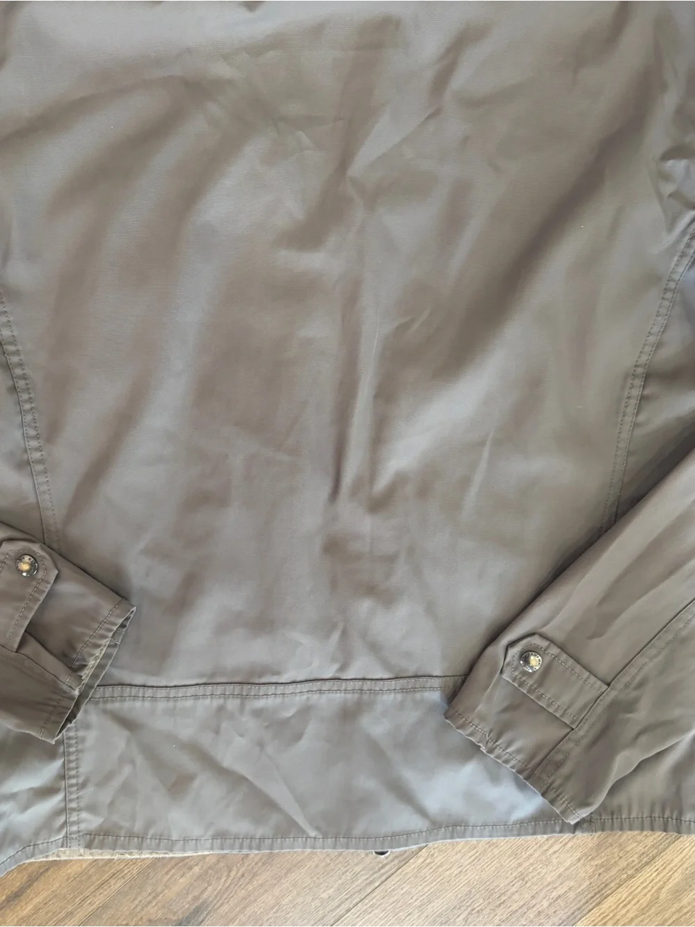 Banana Republic Men's Olive-Taupe Military Field Jacket excellent! Medium